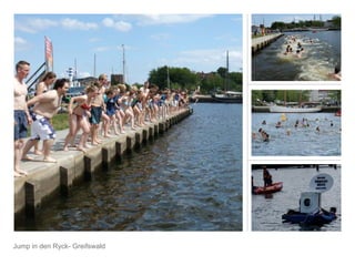 Jump in die Havel- Rathenow
 