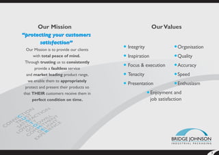 Bridge Johnson Product Guide | PDF