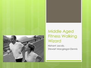Middle Aged
Fitness Walking
Wizard
Nishant Jacob,
Stewart Macgregor-Dennis
 
