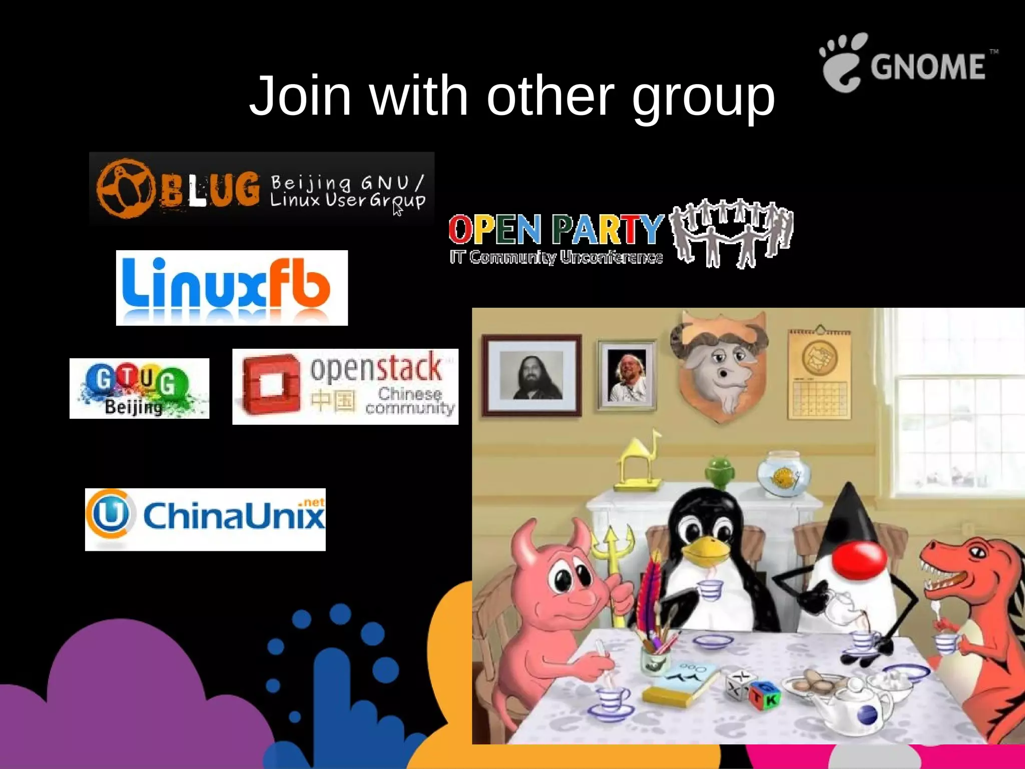 Join with other group
 