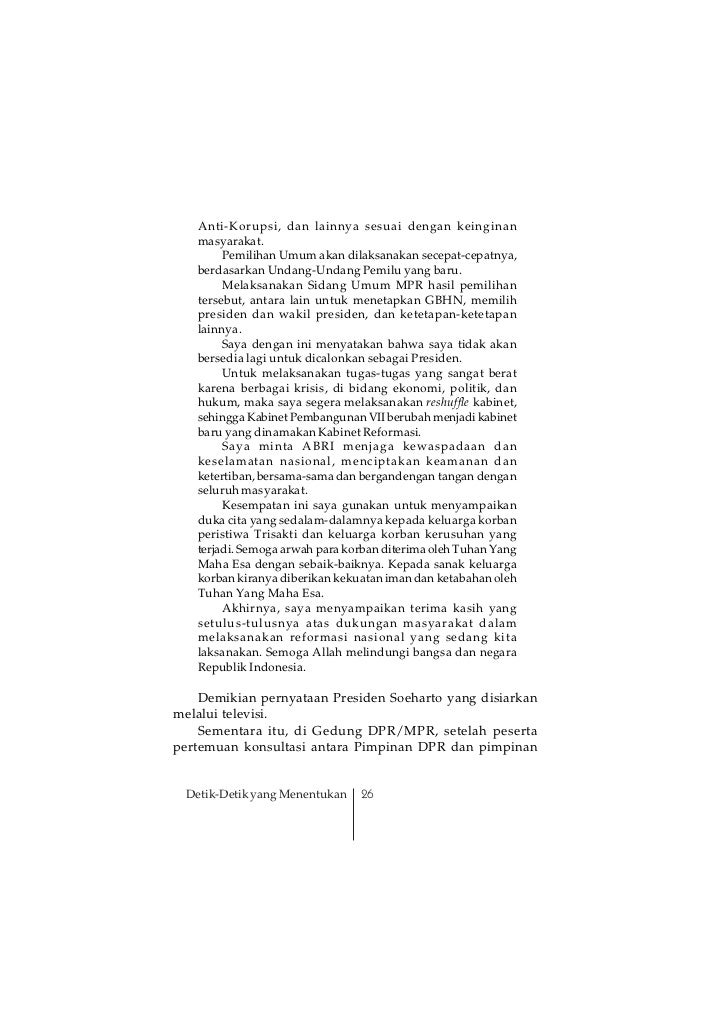 B J Habibie Detik Detik Yang Menentukan