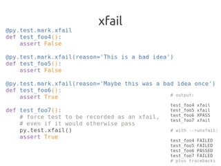 xfail
 