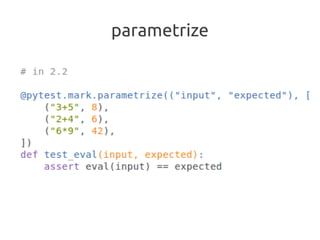 parametrize
 