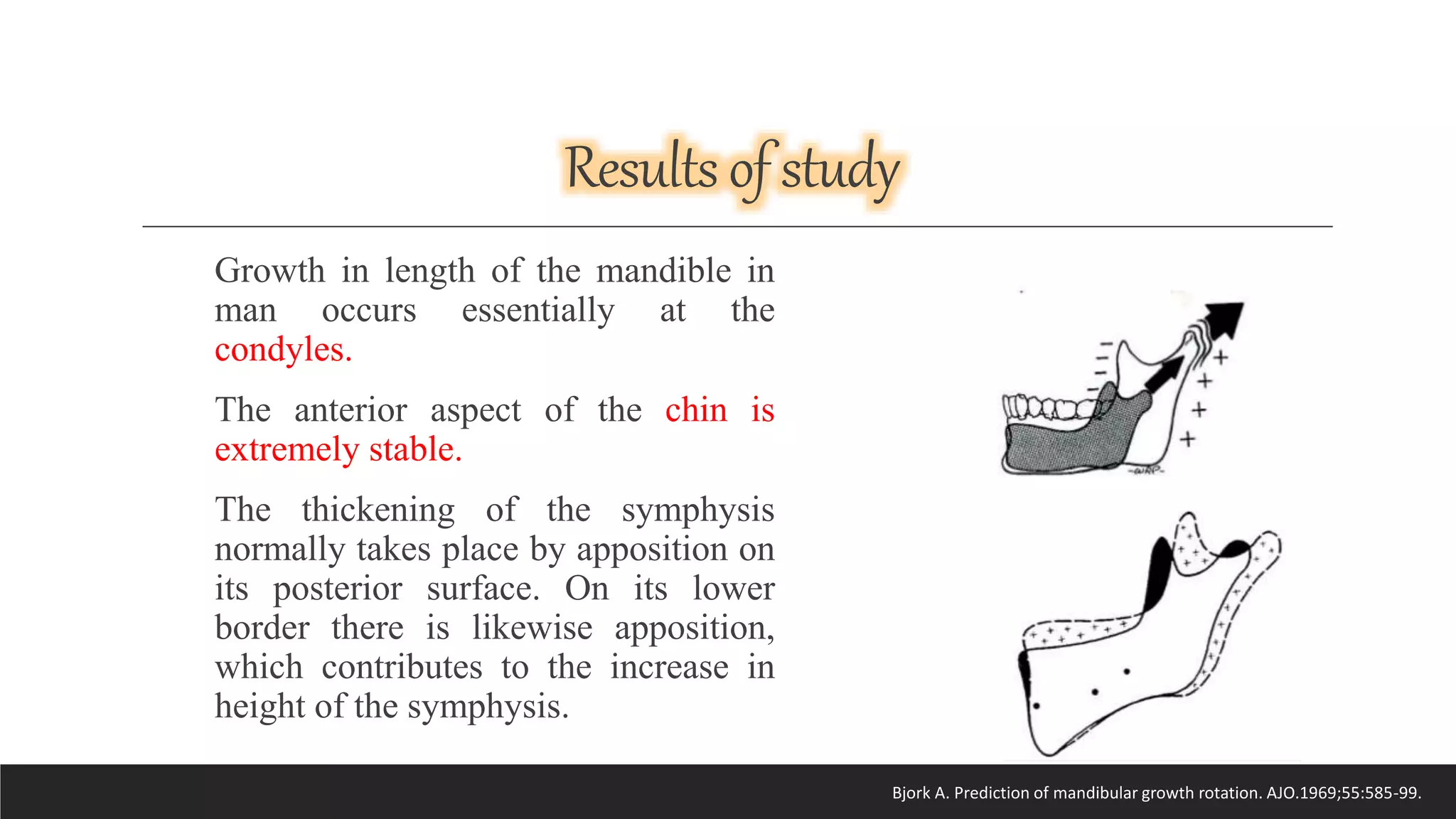 Bjork’s Concept of Jaw Rotation | PPTX