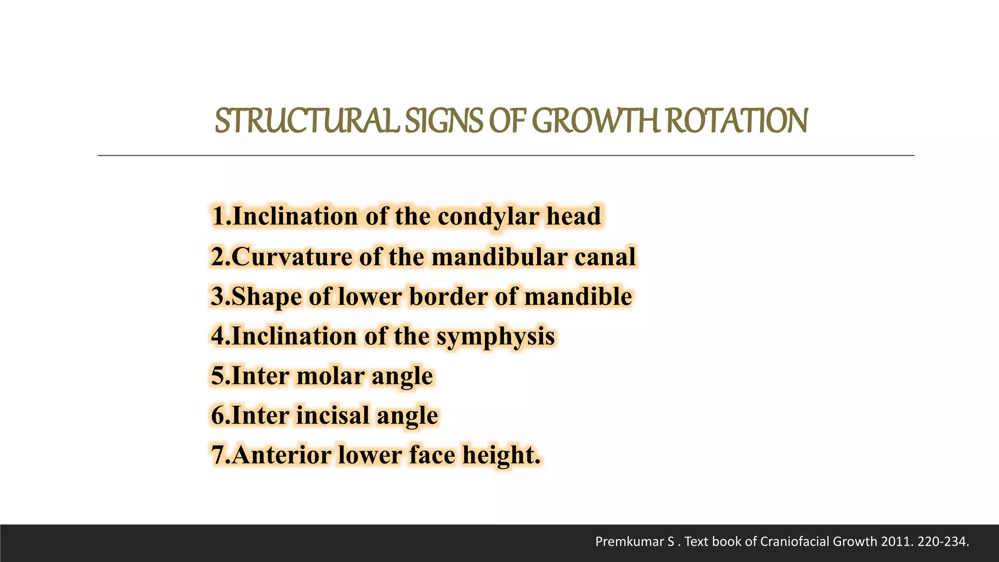 Bjork’s Concept of Jaw Rotation | PPTX