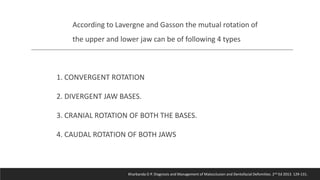 Bjork’s Concept of Jaw Rotation | PPTX