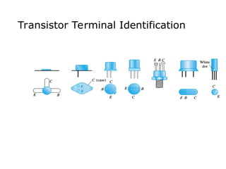 Transistor Terminal Identification
 