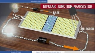Bipolar Junctional Transistor operations | PPTX