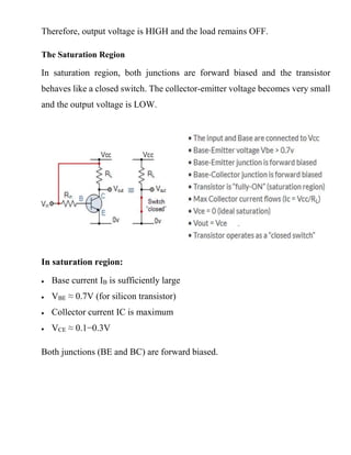 Analog Circuit - Bipolar Junction transistor | PDF