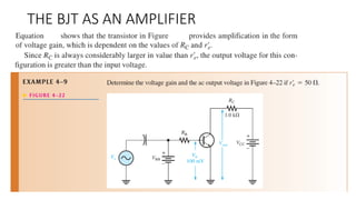 Applications of Bipolar Junction Transistor | PDF