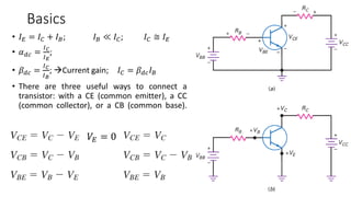 Applications of Bipolar Junction Transistor | PDF