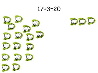 17+3=20 
 