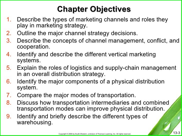 distribution decisions
