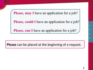 Speak now 1 Unit 1 to 4 Polite Requests.ppt