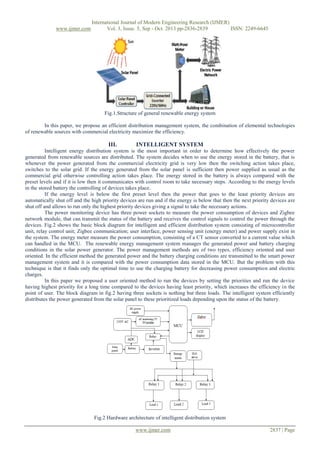 Efficient Energy Management System with Solar Energy | PDF