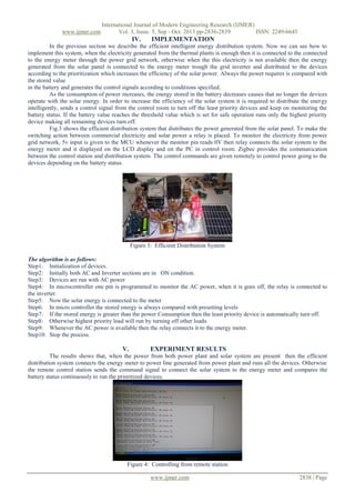 Efficient Energy Management System with Solar Energy | PDF