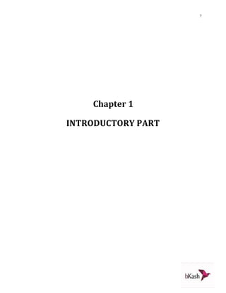 7
Chapter 1
INTRODUCTORY PART
 