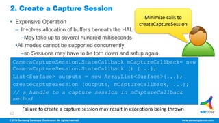 Android 5.0 Camera2 APIs | PPTX