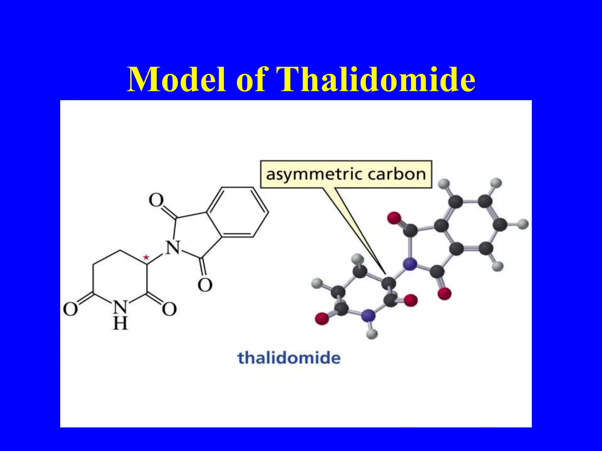 Model of Thalidomide
 
