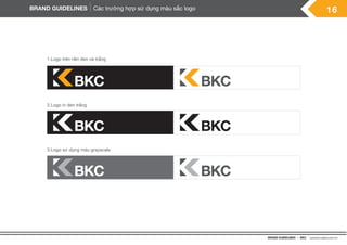 Thiết kế logo thương hiệu BKC
