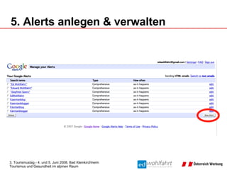 5. Alerts anlegen & verwalten 