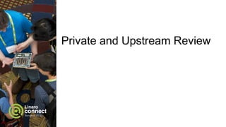 Private and Upstream Review
 