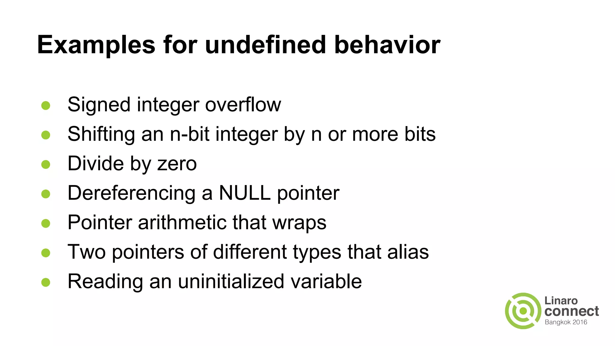 你所不知道的 C 语言: 未定义/未指定行为篇 - KZnight's Blog