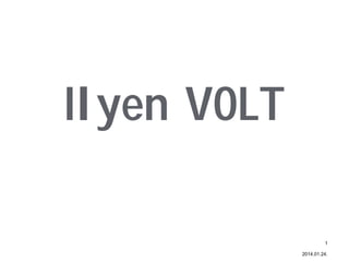 Ilyen VOLT
1
2014.01.24.

 