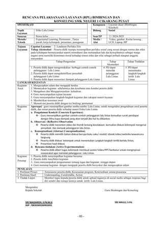 program bimbingan dan konseling dan administrasi | DOCX