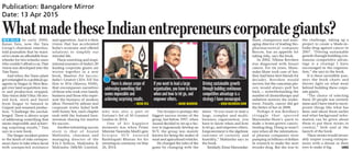 BangaloreMirror_What made these Indian entrepreneurs corporate giants_13Apr2015