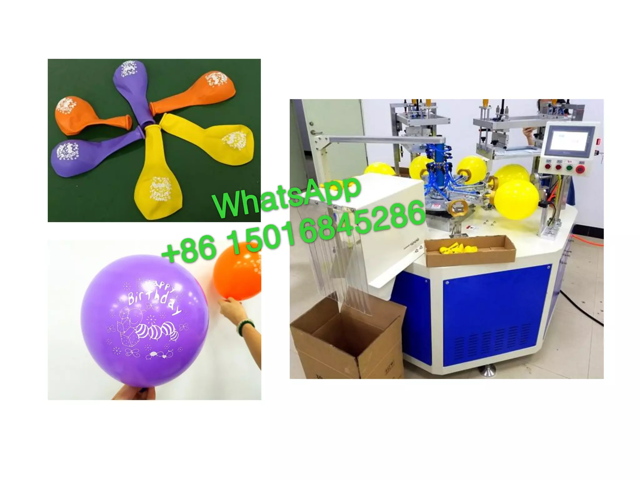 latex balloon screen printing machine, balloon printing machine for ...