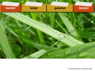 Gefahr   leitet   geleitet                     Gefahr




                             Dr. Dietmar Nowottka –Kirchröder Institut
 