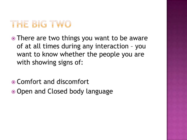 BL - Part2: Language of Mind & Body | PPT
