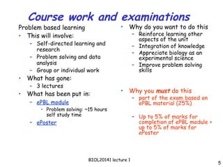 Gene expression and regulation University of Manchester | PPT