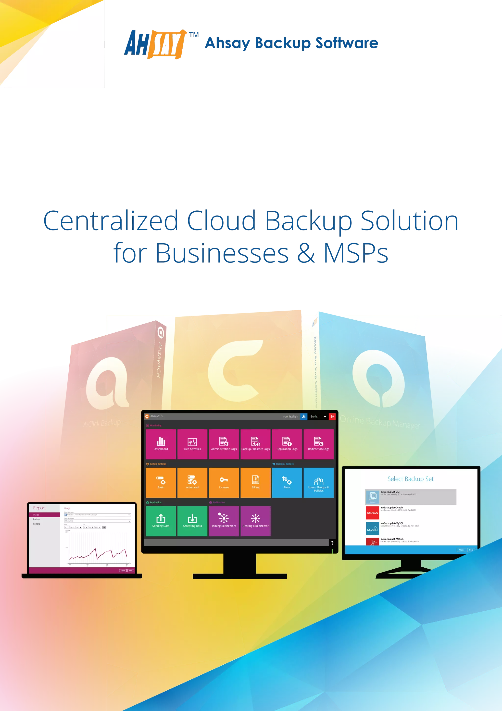 Ahsay Backup Software v7 - Datasheet | PDF