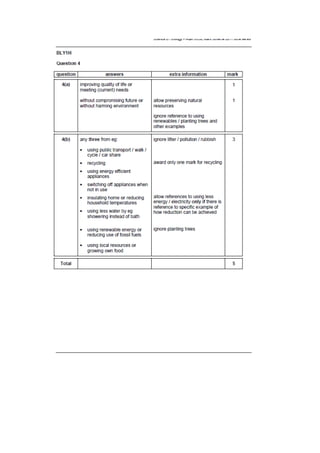 Mrs Abrey BL3 Test 4 How human effect env