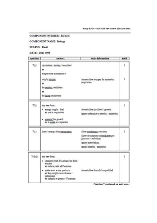 Mrs Abrey BL3 Test 4 How human effect env