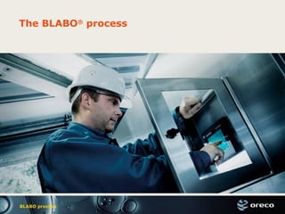 BLABO process
The BLABO®
process
 