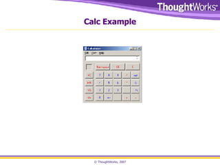 Calc Example 