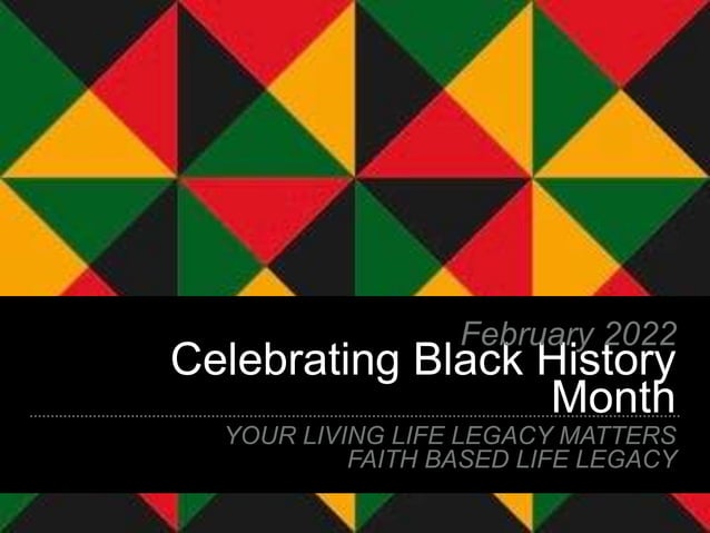 Black History Month PPT