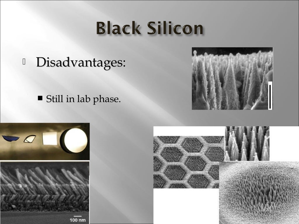 Black silicon