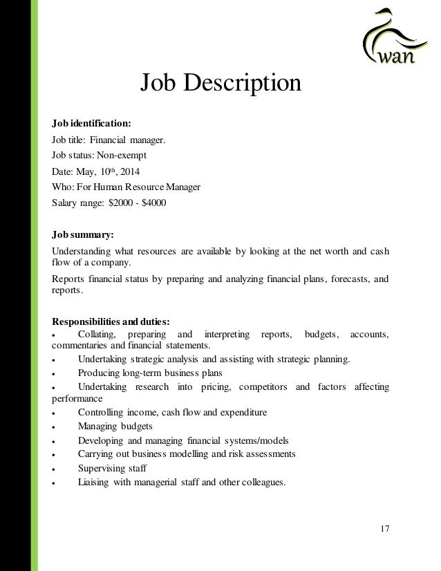 human resources manager duties