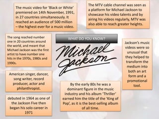 Michael Jackson Black Or White Analysis