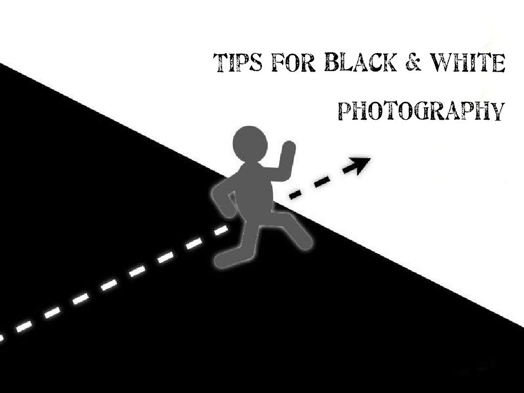 Black and white tips