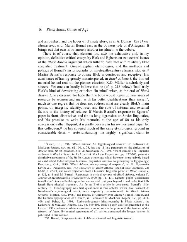 Black athena sparknotes picture