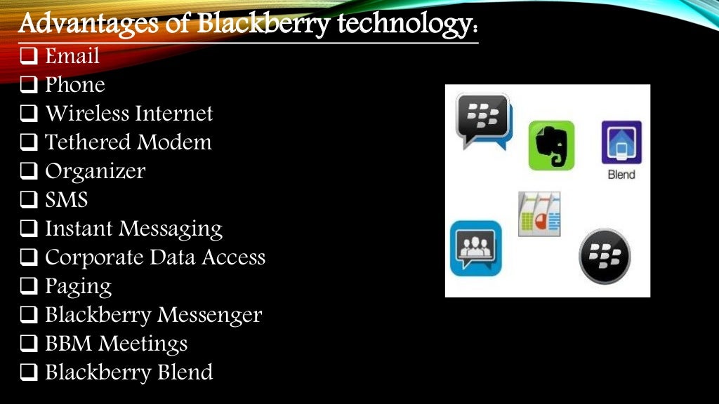Blackberry technology