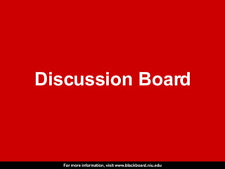Discussion Board 