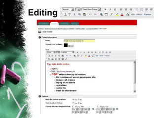 Editing 