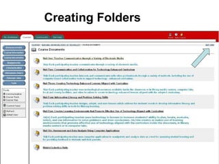 Creating Folders 