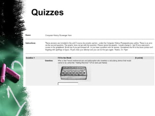 Quizzes 